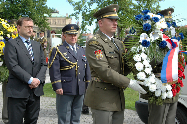 Rudolf Blažek a generál Čestmír Tesařík