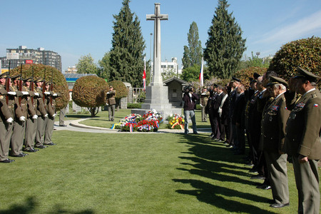 Čestné pohřebiště vojáků Britského společenství národů. 