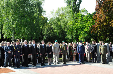 Část čestných hostů na Olšanských hřbitovech v Praze