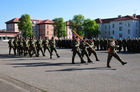 Přinesení bojového praporu Univerzity obrany