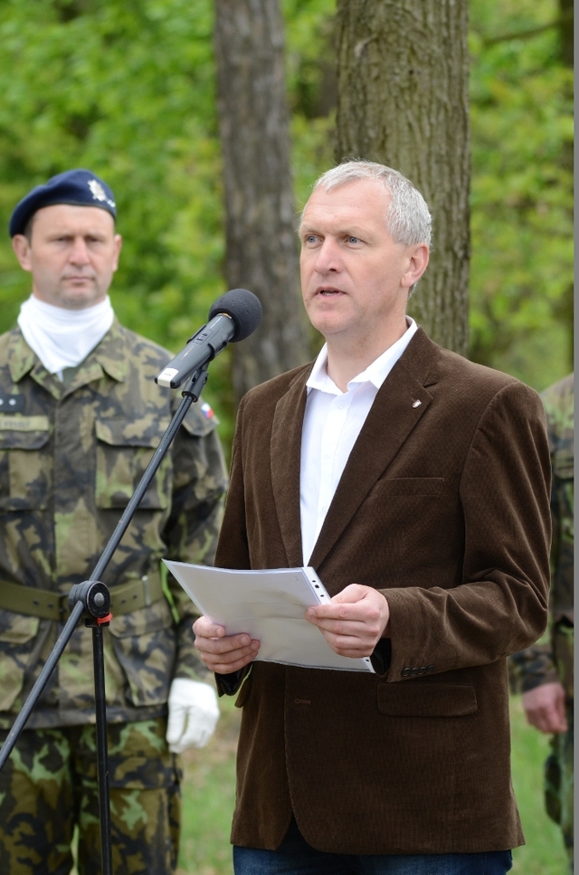 Vlastislav Janík, autor knihy Operace Spelter Lenka  - Jih připomněl historické momenty události