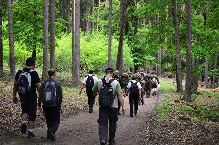 K oslavám 70. výročí Dne vítězství patřil také vojenský pochod