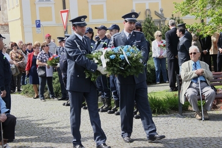 Strakoničtí si připomněli 70 let od konce druhé světové války