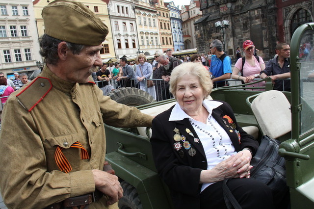 Vzpomínková akce na Staroměstském náměstí v Praze