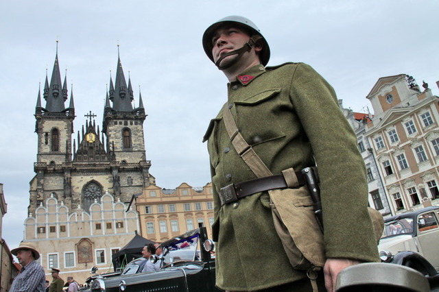 Vzpomínková akce na Staroměstském náměstí v Praze