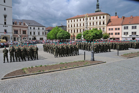 Vyškov: Armáda připravila bohatý program vrcholící slavnostní vojenskou přísahou 