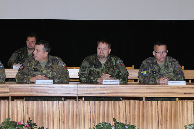 Slavnostní shromáždění Velitelství výcviku – Vojenské akademie ke Dni vzniku samostatného československého státu.