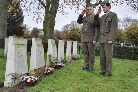 Den válečných veteránů oslavili čeští vojáci v Eindhovenu