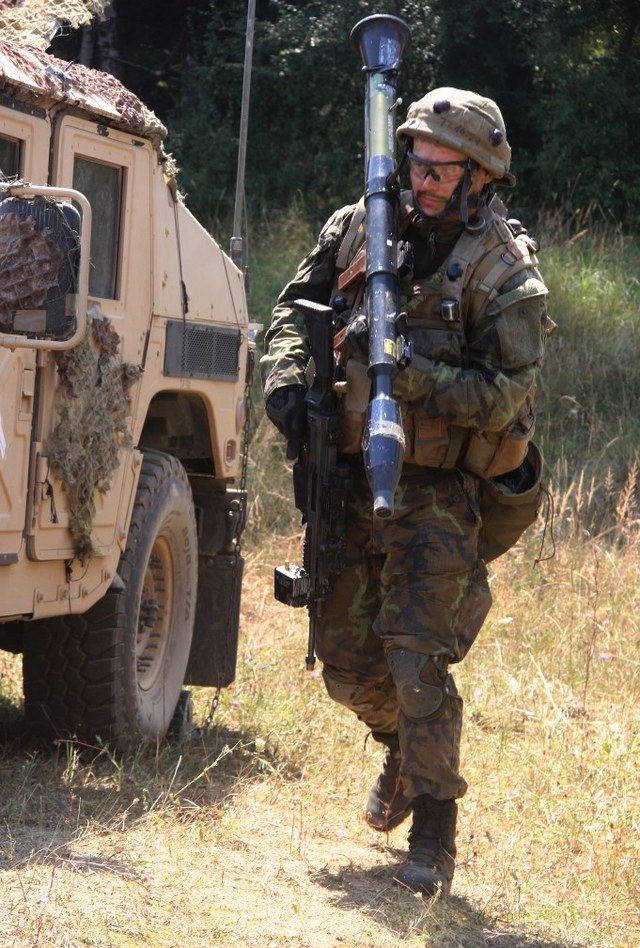  Hlavním protitankovým prostředkem lehkých jednotek 74. praporního uskupení bylo RPG-7