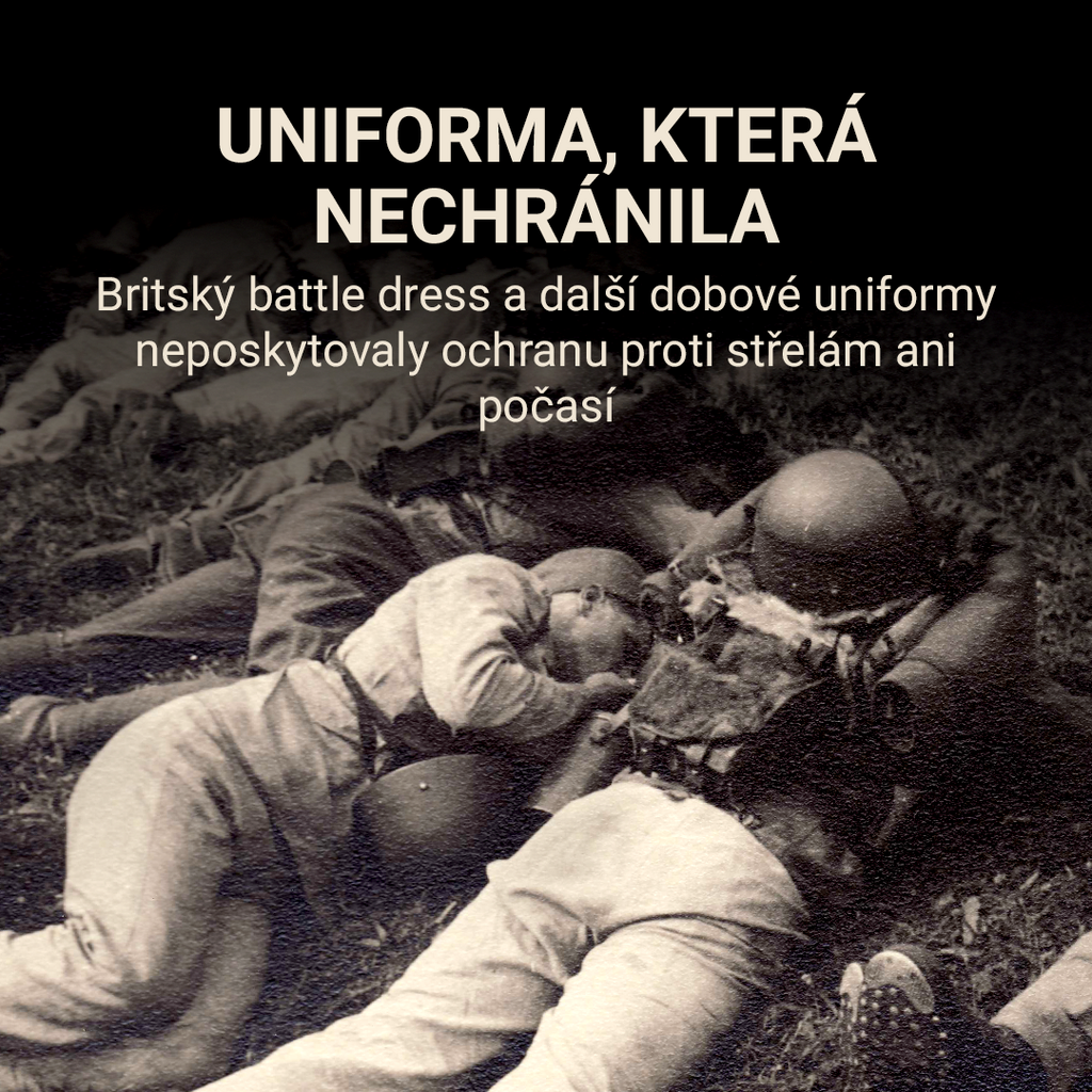 Výstroj, která chrání vojáky