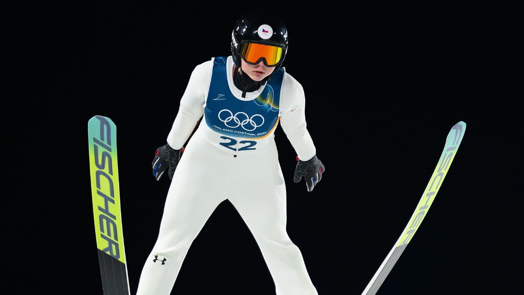Parádní druhý skok a zápis do historie. Je to boží, řekla po olympijském závodě Anežka Indráčková 