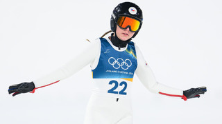 Ilustrační obrázek ke článkuAnežka Indráčková držela na olympiádě skokanský prapor. Na velkém můstku se neztratila