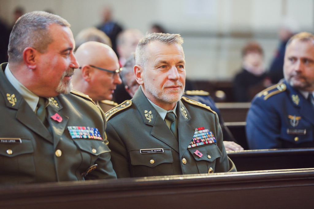 Ve vojenském kostele na Hradčanech se uskutečnila tradiční ekumenická bohoslužba