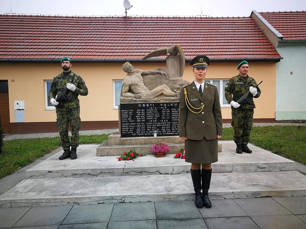 Oslavy Dne válečných veteránů v posádce Vyškov 