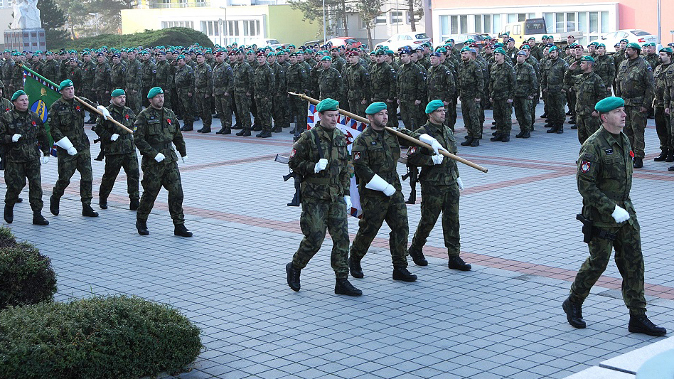 Oslavy Dne válečných veteránů v posádce Vyškov 