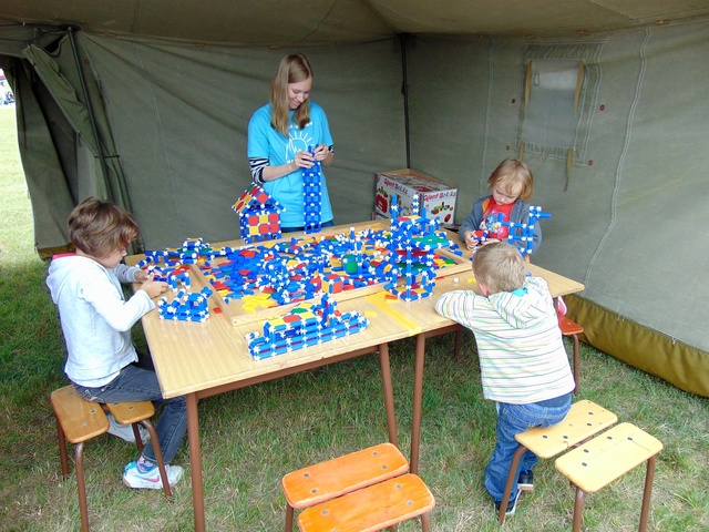 práce se stavebnicí seva