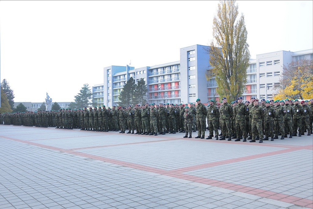 Oslavy Dne válečných veteránů v posádce Vyškov 