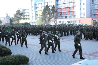 Oslavy Dne válečných veteránů v posádce Vyškov 