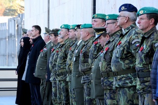 Oslavy Dne válečných veteránů v posádce Vyškov 