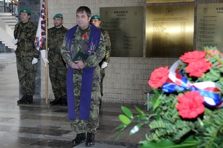 Oslavy Dne válečných veteránů v posádce Vyškov 