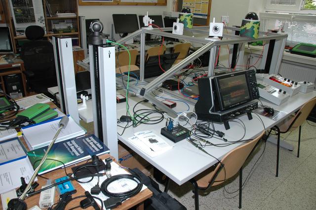 Laboratoř vetroniky na katedře bojových a speciálních vozidel