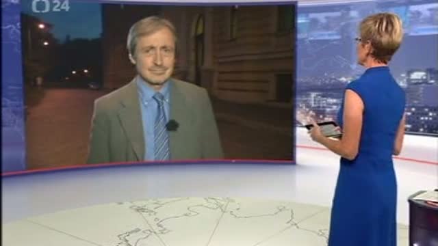 Ministr obrany v živém vstupu pro ČT na téma uprchlická krize v Evropě