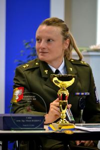 Nikol Hájková z Vojenské policie