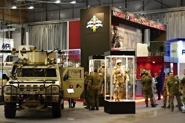 Stánek Ministerstva obrany Slovenské republiky