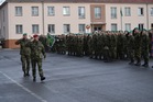  Generál Jung s plukovníkem Kopeckým vykonali přehlídku nastoupených jednotek