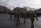  Více než tisícovka nastoupených vojáků předvedla slavnostní pochod