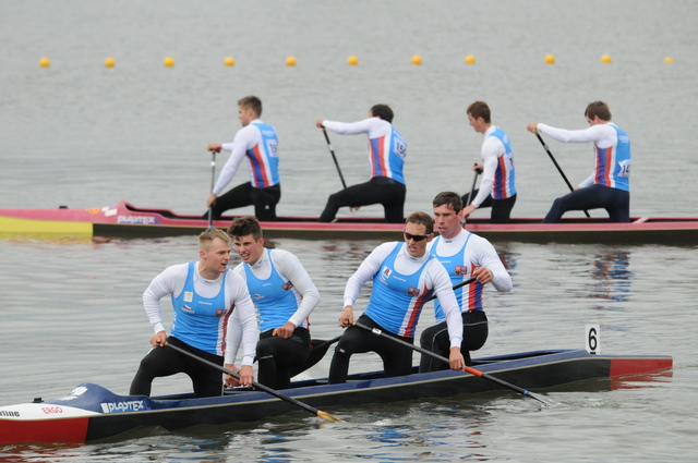 Čtyřkánoe ve složení Lukáš Koranda, Lukáš Hájek, Tomáš Janda a Radek Miškovský získala bronzovou medaili