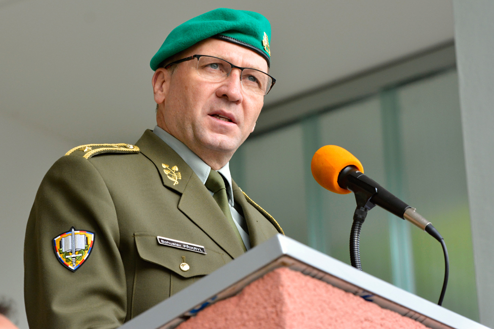 Slavnostní projev rektora-velitele UO