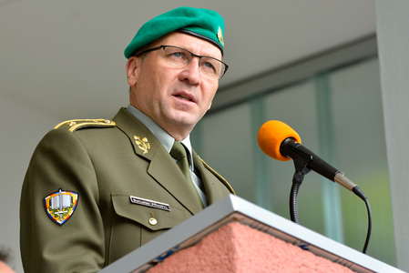 Slavnostní projev rektora-velitele UO
