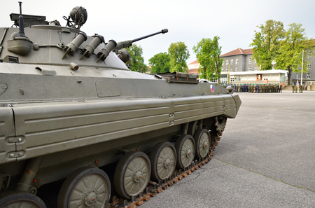 Vystavená bojová technika