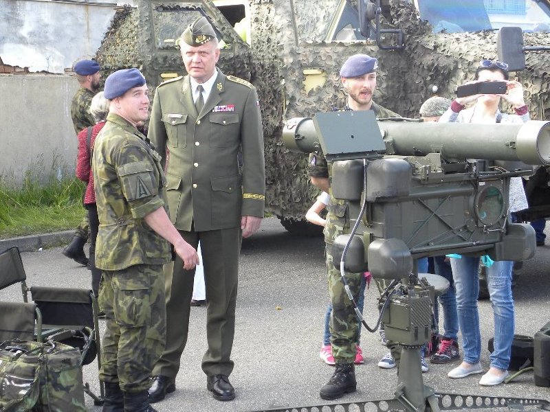 Generál Josef Bečvář zavítal na pietní akt do Plzně