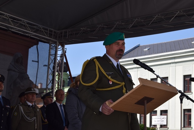  Hrdě neseme odkaz našich předchůdců z II. světové války, připomenul velitel brigády plukovník Lipka 