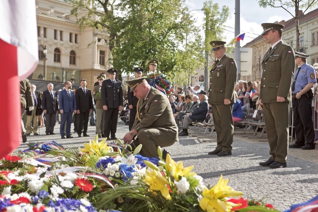 Vyvrcholením Slavností svobody Plzeň 2017 byl každoroční pietní akt „Díky Ameriko“