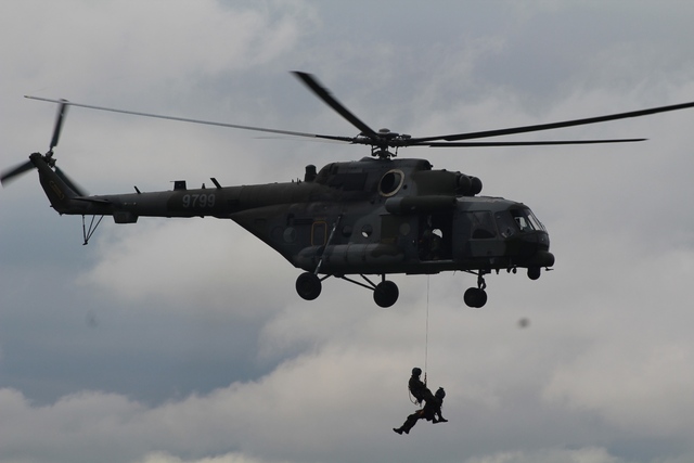  Ukázka činnosti náměšťských záchranářů