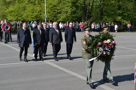 Ostrava si připomněla 71. výročí osvobození