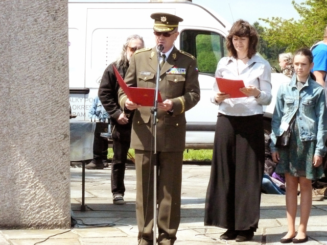 Brigádní generál Štefan Muránský vystoupil za AČR