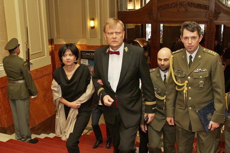 Na koncert dorazil náčelník Generálního štábu AČR arm. gen. Josef Bečvář