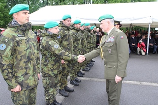 Povýšení příslušníků aktivní zálohy do vyšší hodnosti