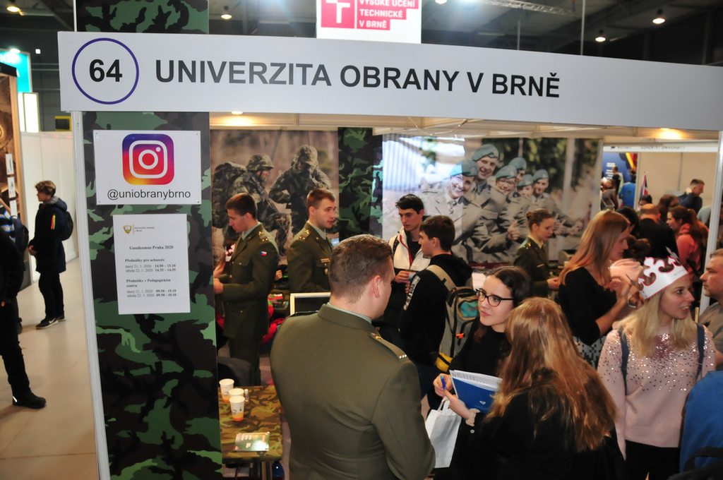 Stánek Univerzity obrany