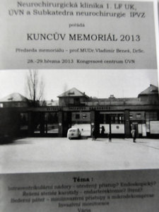 Propozice Kuncova memoriálu 2013