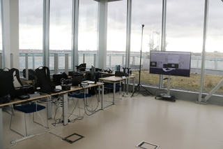 Přednáškový sál ČVUT posloužil jako virtuální bojiště