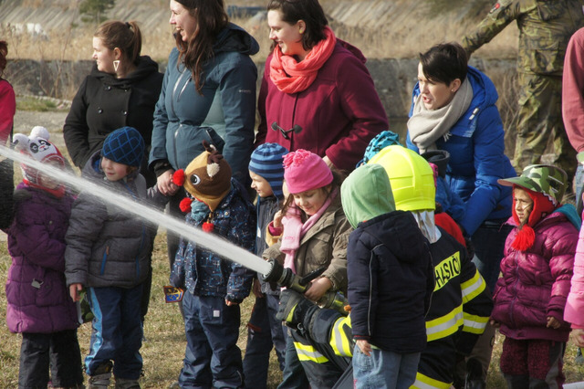 Ukázky záchranné roty pro děti