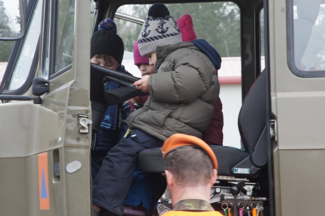 Ukázky záchranné roty pro děti