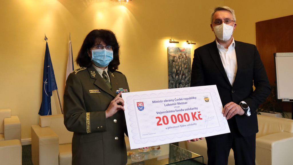 Všem těm, kteří pomáhají, patří můj velký dík, říká ministr obrany Lubomír Metnar