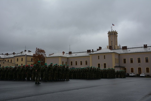 Nastoupené jednotky