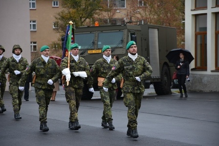 Oslavy Dne válečných veteránů u libereckých chemiků